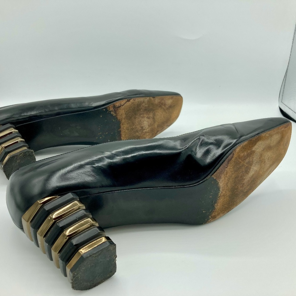 Vintage Stuart Weitzman Leather Pumps - Picture 6 of 11